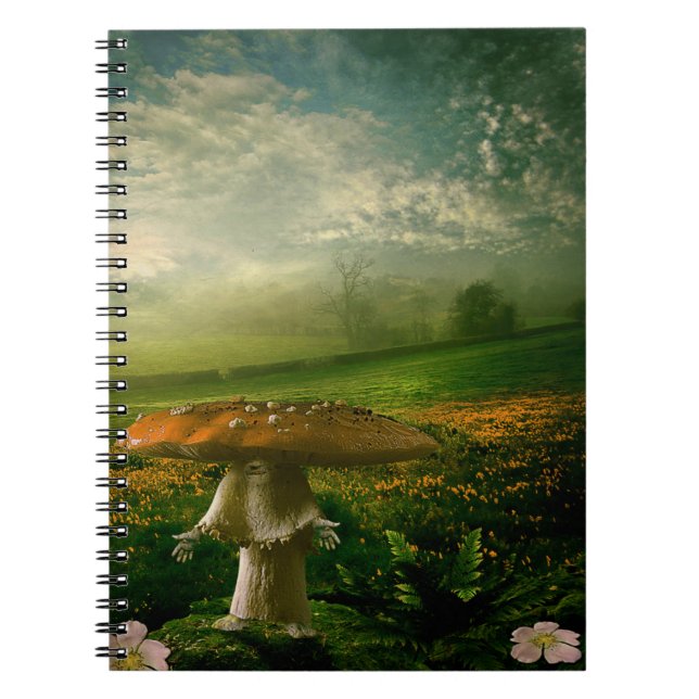 Mushroom Man Notebook (Front)