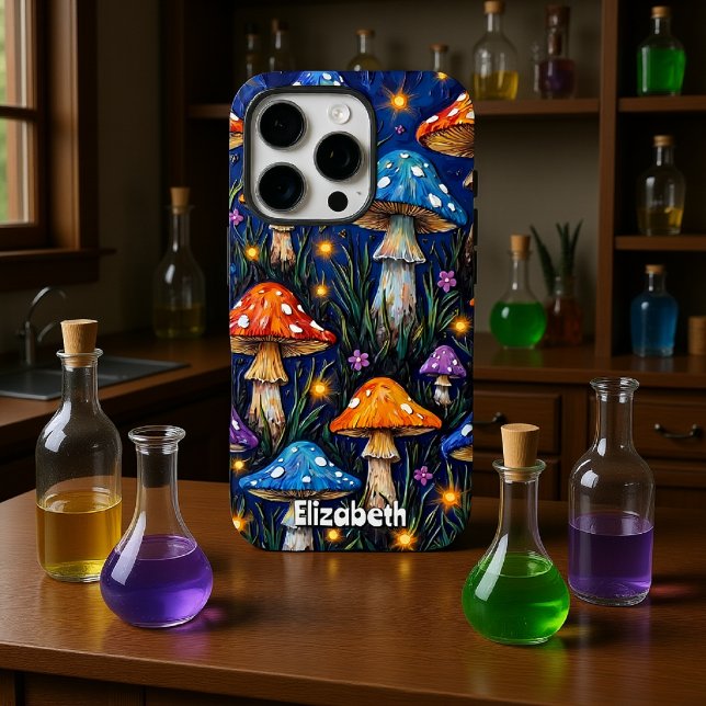 Mushroom Medley Field Case-Mate iPhone Case (Creator Uploaded)