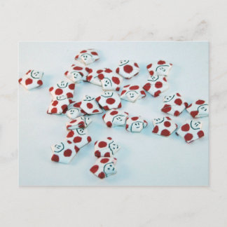 Mushroom Men Postcard