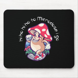 Mushroom Microdosing Mental Health Awareness  Mouse Mat
