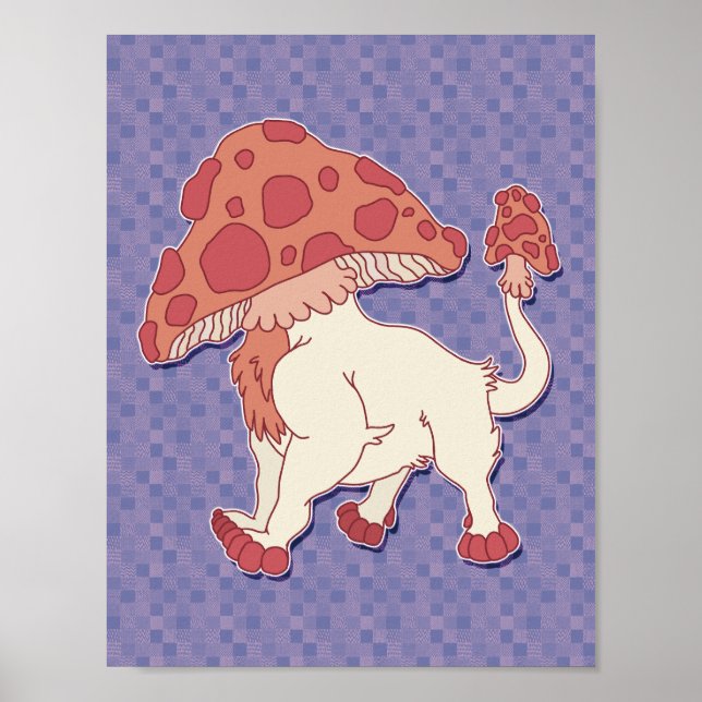 Mushroom Monster Poster (Front)