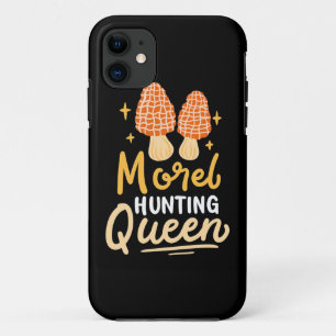Mushroom Morel Hunting Queen iPhone 11 Case