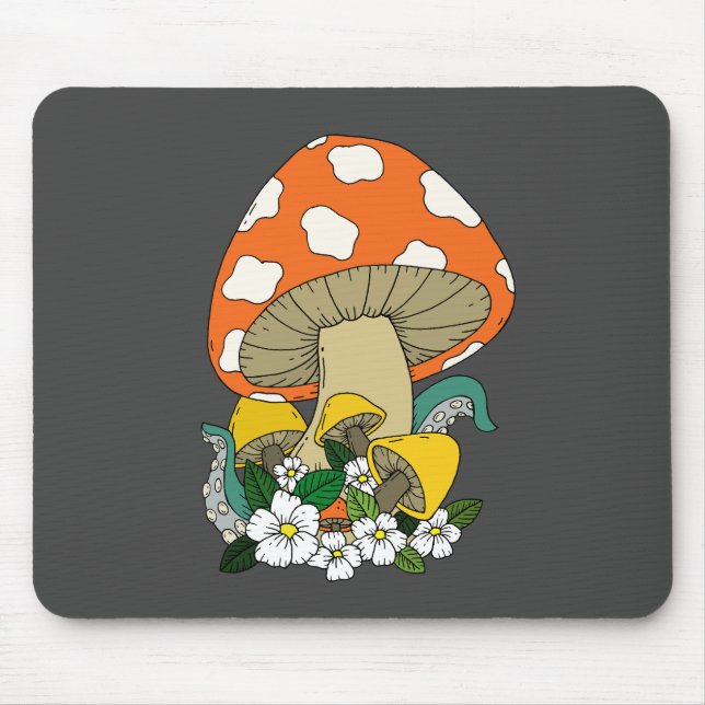 Mushroom  mouse mat (Front)