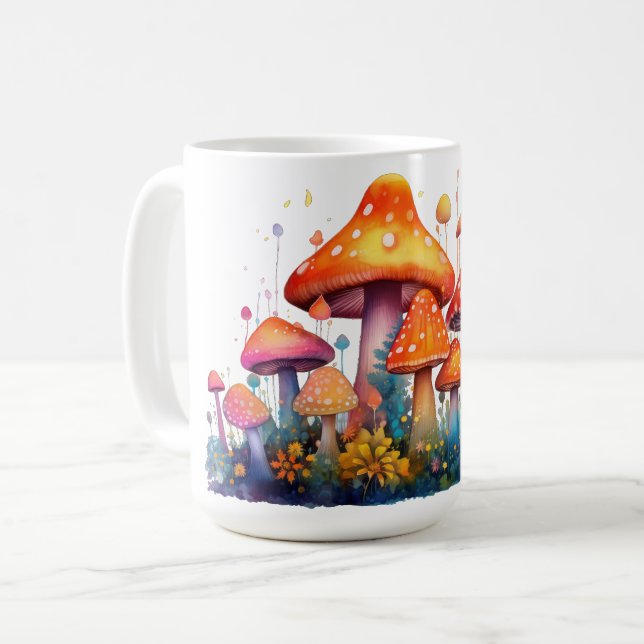 Mushroom Mug (Front Left)