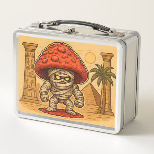 Mushroom Mummy of the Dune Tombs Metal Lunch Box