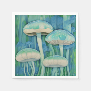 Mushroom or Jellyfish?  Napkin