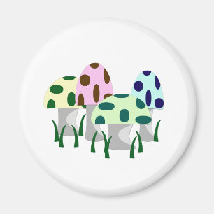 Mushroom Patch Magnet