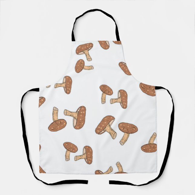 Mushroom pattern apron (Front)