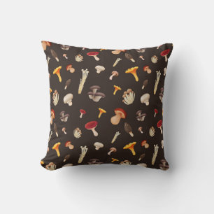 Mushroom pattern cushion