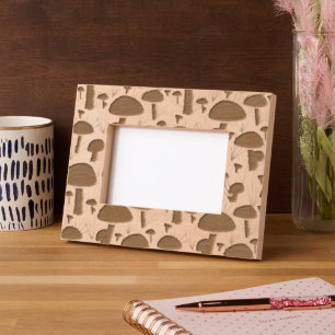 Mushroom Pattern  Etched Frames