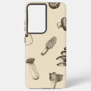 Mushroom pattern samsung galaxy case