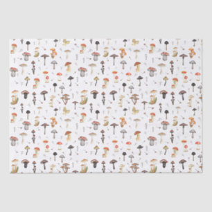 Mushroom Pattern Tissue Paper