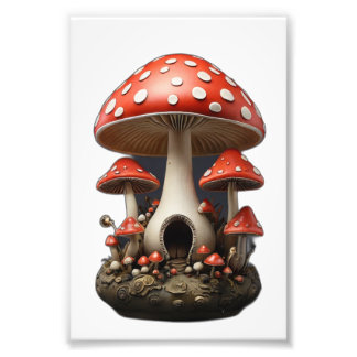Mushroom  photo print