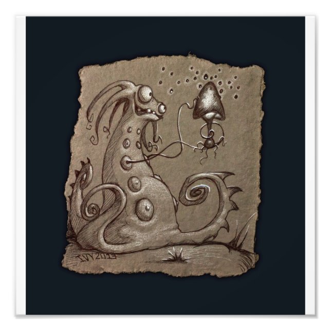 Mushroom, Photo Print (Front)