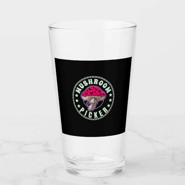 Mushroom Picker Glass (Front)