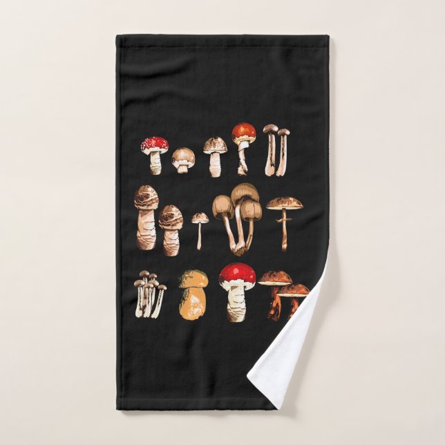 Mushroom Picker Life Hand Towel (Hand Towel)