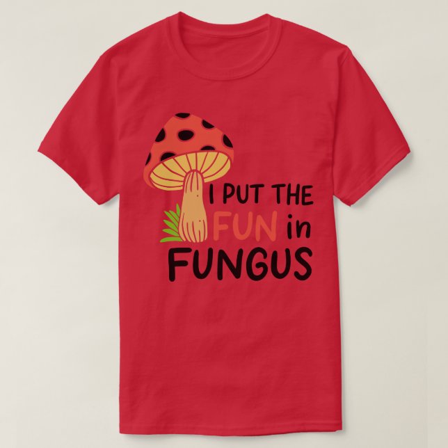 Mushroom Picking 4 T-Shirt (Design Front)