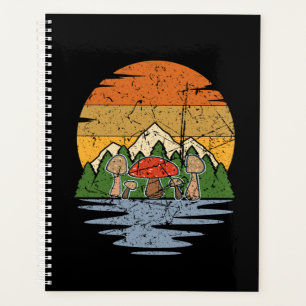 Mushroom Picking Retro Planner