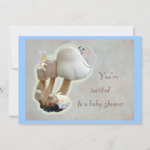Mushroom Playground Baby Shower Invitation