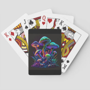 Mushroom playing cards