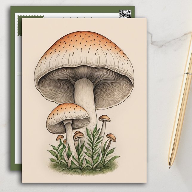 mushroom postcard (Creator Uploaded)