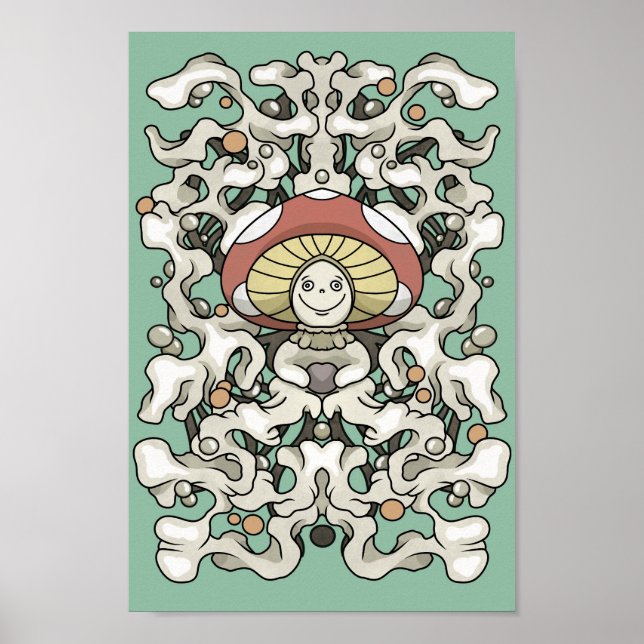 Mushroom Poster (Front)