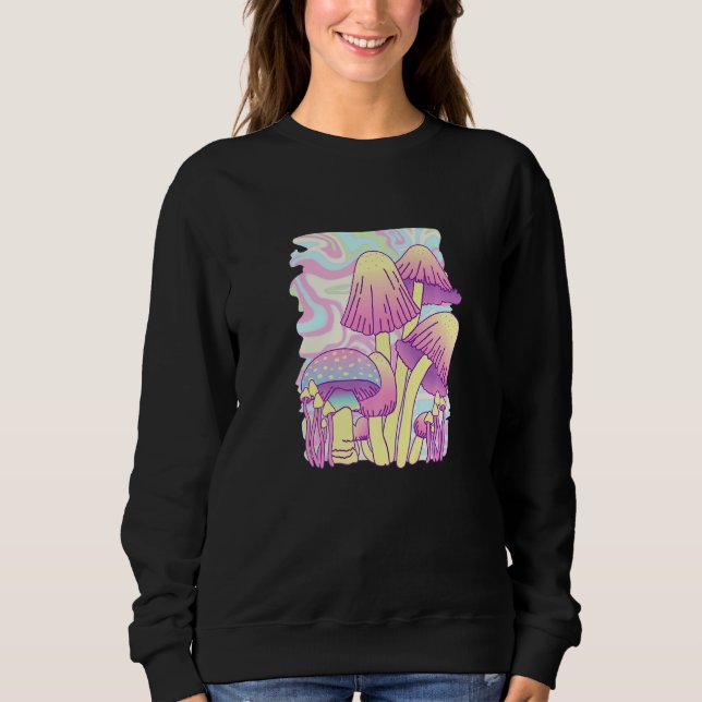 Mushroom Pshychedelic Sweatshirt (Front)