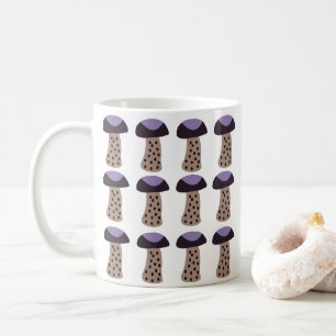 Mushroom Purple Mushroom Coffee Mug