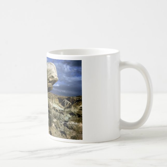 Mushroom Rock Colour Photo Coffee Mug (Right)