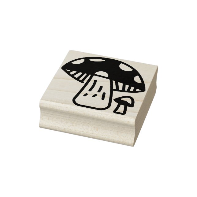 mushroom rubber stamp (Stamp)