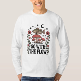 Mushroom Spirit Fish T-Shirt