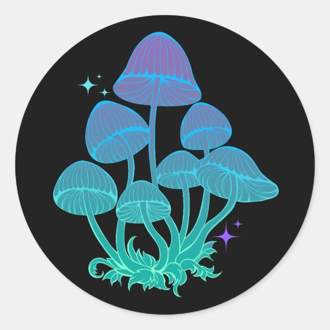 Mushroom Sticker (Front)