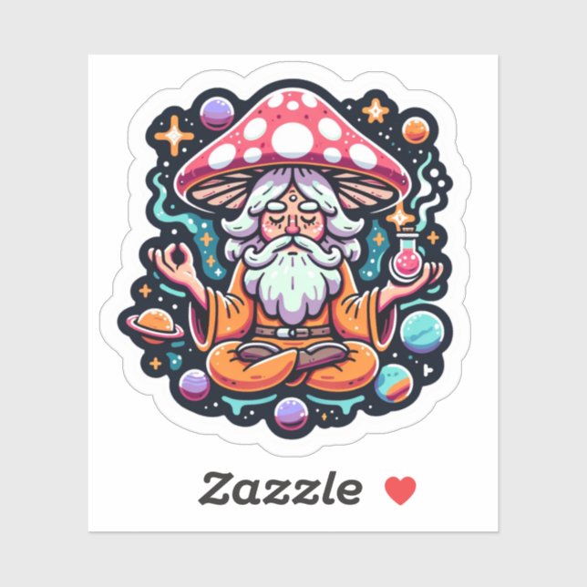 Mushroom sticker (Sheet)