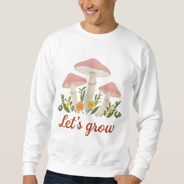 mushroom sweatshirt (Front)