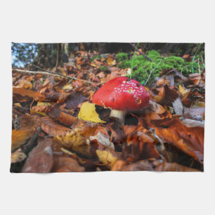 Mushroom Tea Towel