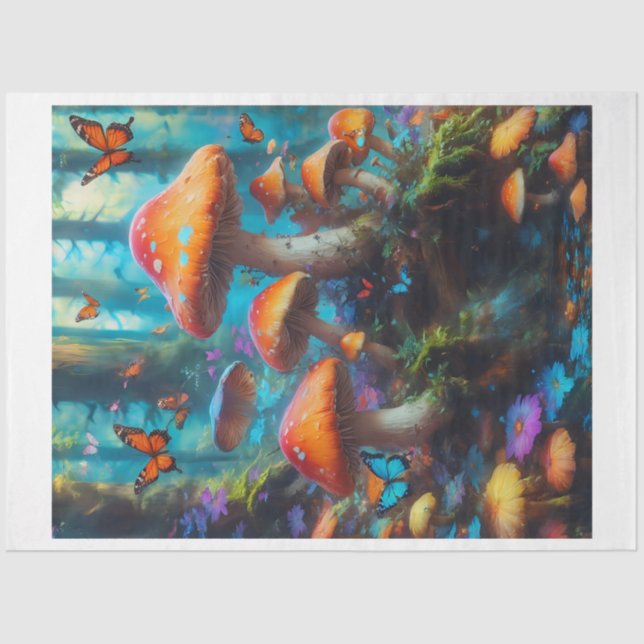 Mushroom Tissue Paper (Front)