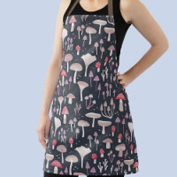 Mushroom Toadstool Fungi Pattern