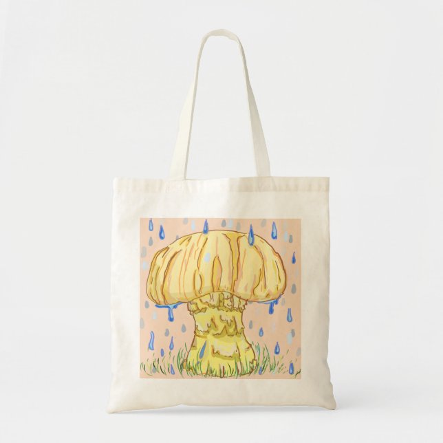 mushroom  tote bag (Front)