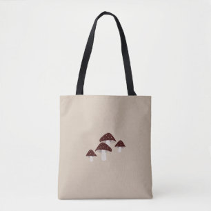 Mushroom Tote Bag - Perfect for Fall & Autumn