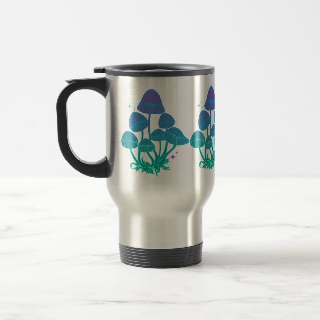 Mushroom Travel Mug (Left)