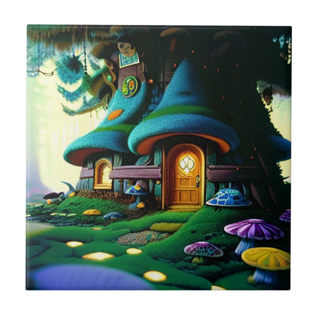 Mushroom/Treehouse Tile (Front)