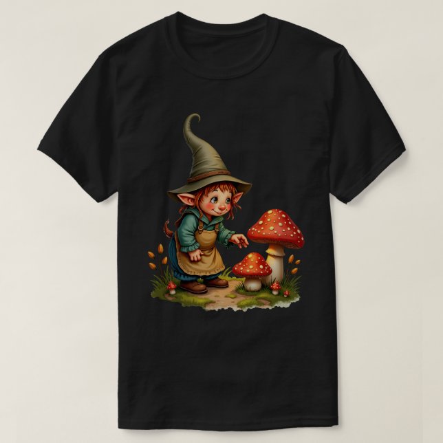 Mushroom Troll T-Shirt (Design Front)