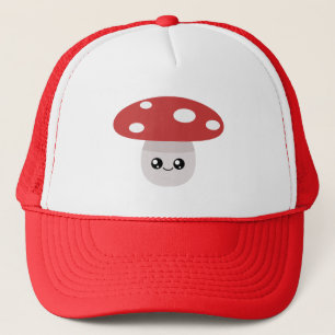 Mushroom Trucker Hat