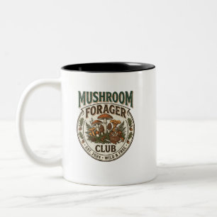 Mushroom Two-Tone Coffee Mug