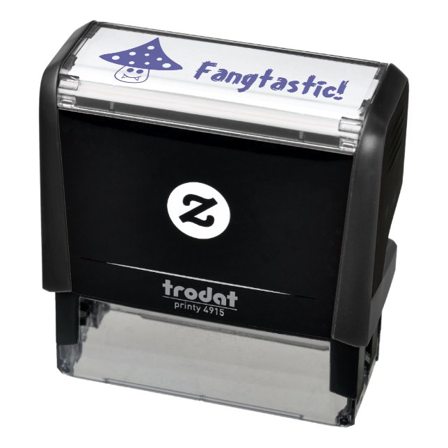 Mushroom Vampire Fangtastic Self-Inking Stamp (Product)
