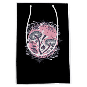 Mushroom Whimsigoth Art Design Classic Medium Gift Bag