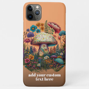 Mushroom Wildflower Toadstool Cottagecore Custom iPhone 11 Pro Max Case