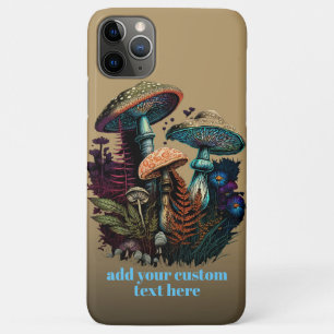 Mushroom Wildflower Toadstool Cottagecore Custom iPhone 11 Pro Max Case