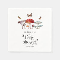 Mushroom Woodland Forest Baby Shower