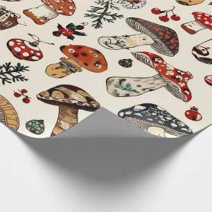 Mushroom Wrapping Paper